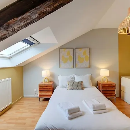 Beau Duplex - Calme - Parking Prive Apartman *